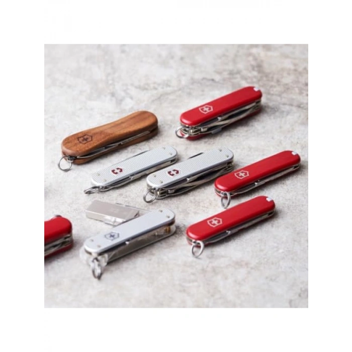 Paslanmaz Çelik Jetsetter Çakı - Kırmızı