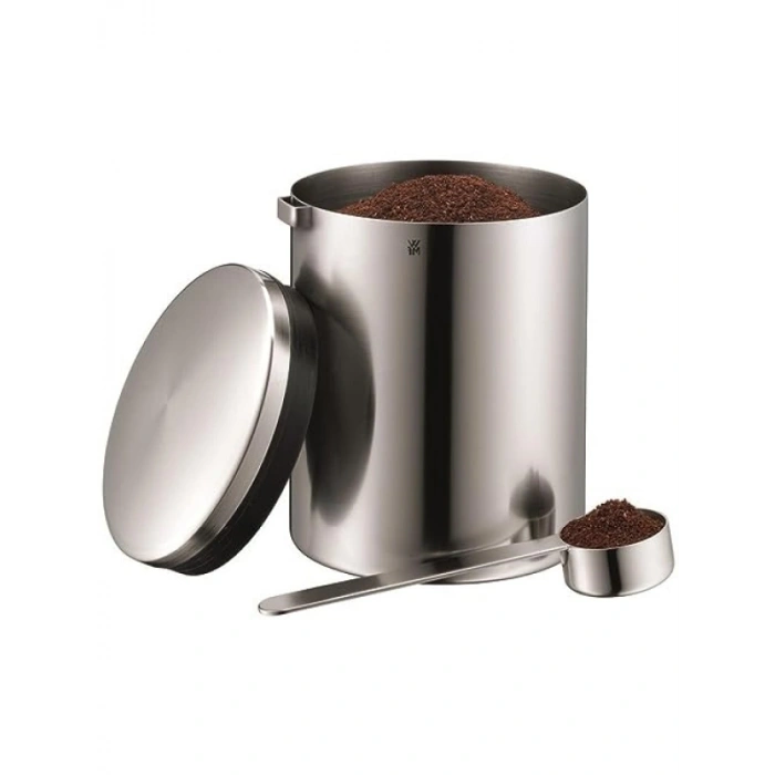 Paslanmaz Çelik Kahve ve Çay Saklama Kutusu - 500 g Hacim