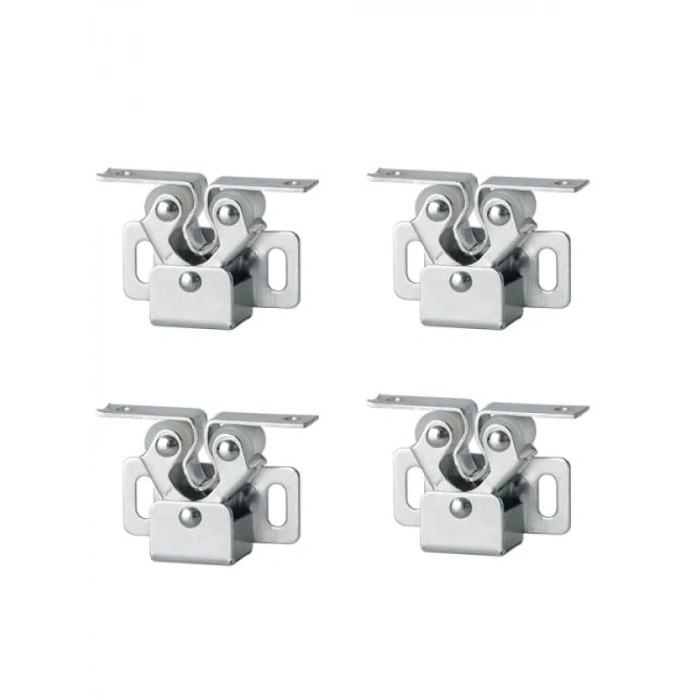 Paslanmaz Çelik Kapak Tutucu - Güçlü Tutuş için 4 Adet Set