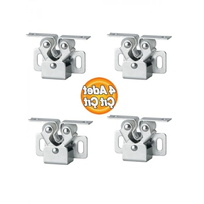 Paslanmaz Çelik Kapak Tutucu - Güçlü Tutuş için 4 Adet Set