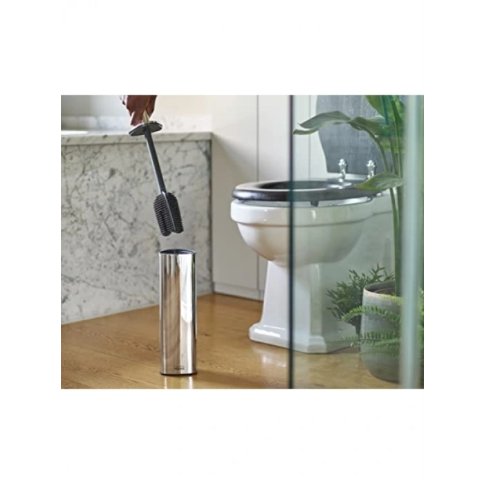 Paslanmaz Çelik Kaplamalı Tuvalet Fırçası