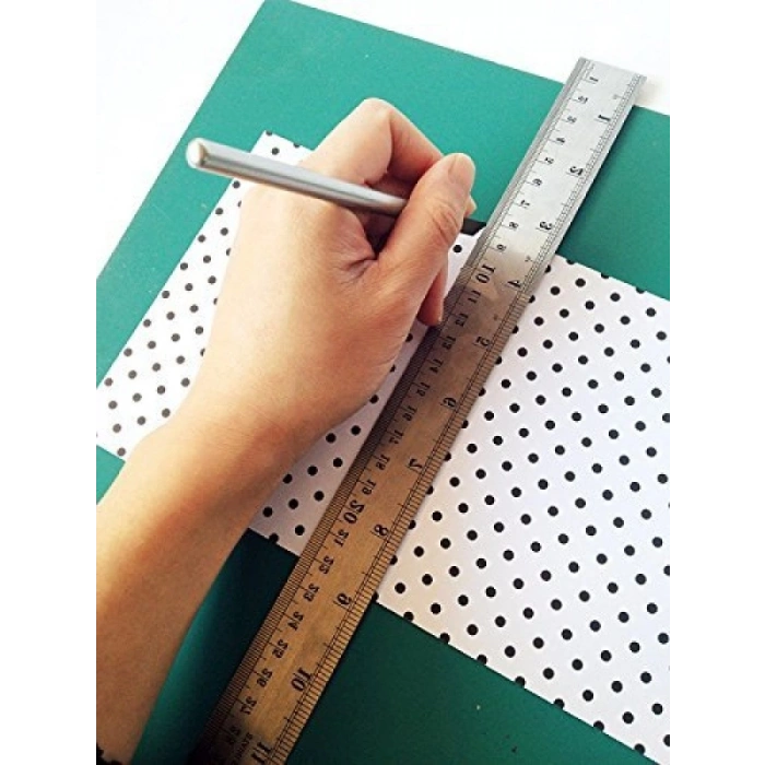 Paslanmaz Çelik Kretuar Bıçağı - 5 Yedek ile