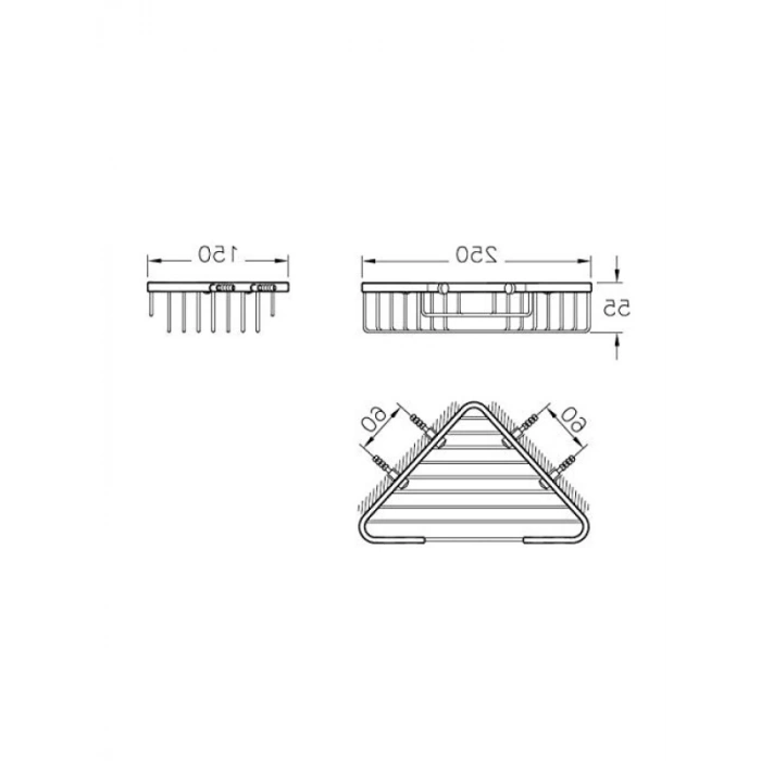 Paslanmaz Çelik Krom Köşe Malzemelik
