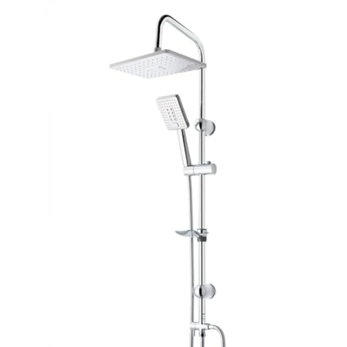 Paslanmaz Çelik Krom Yağmur Duş Seti