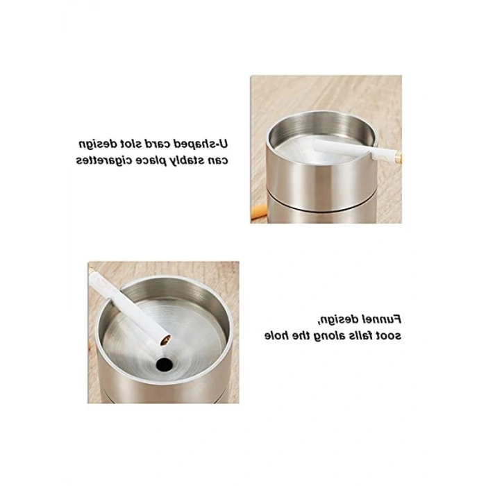 Paslanmaz Çelik Küllük, Kalınlaştırılmış Ofis ve Araç için