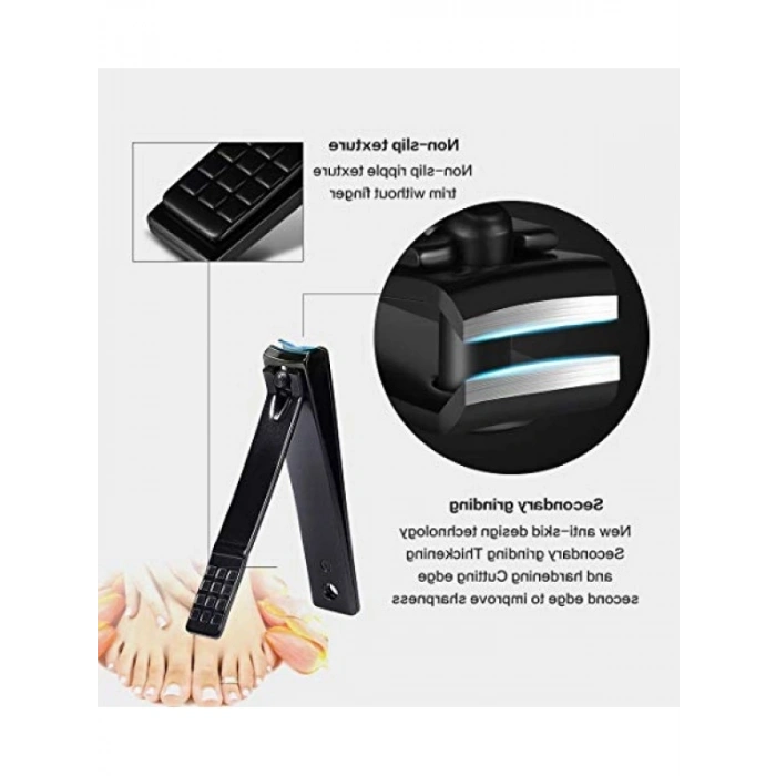 Paslanmaz Çelik Manikür ve Pedikür Seti (15 Parça)