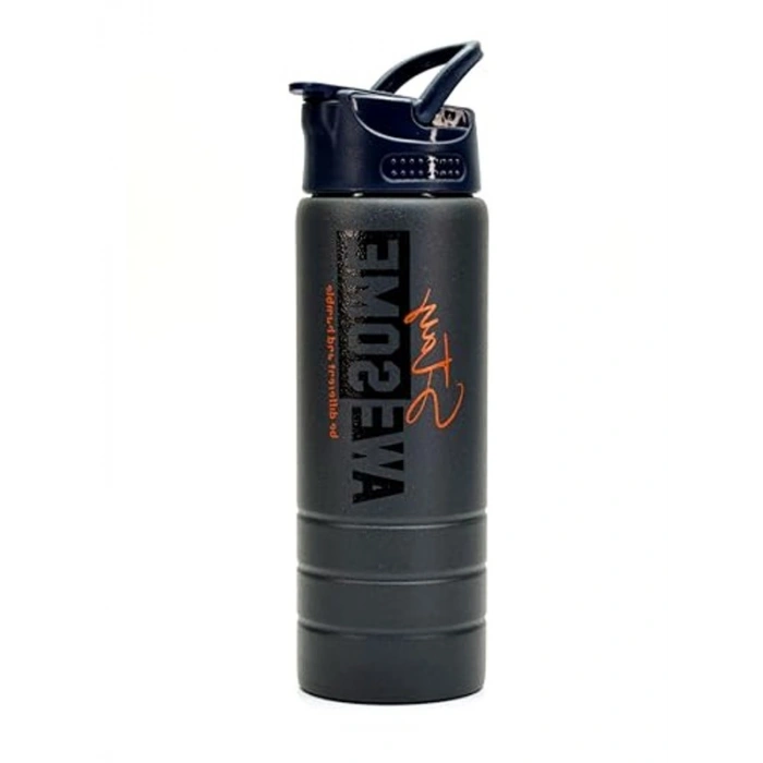 Paslanmaz Çelik Matara, 750 ml, Füme Renk