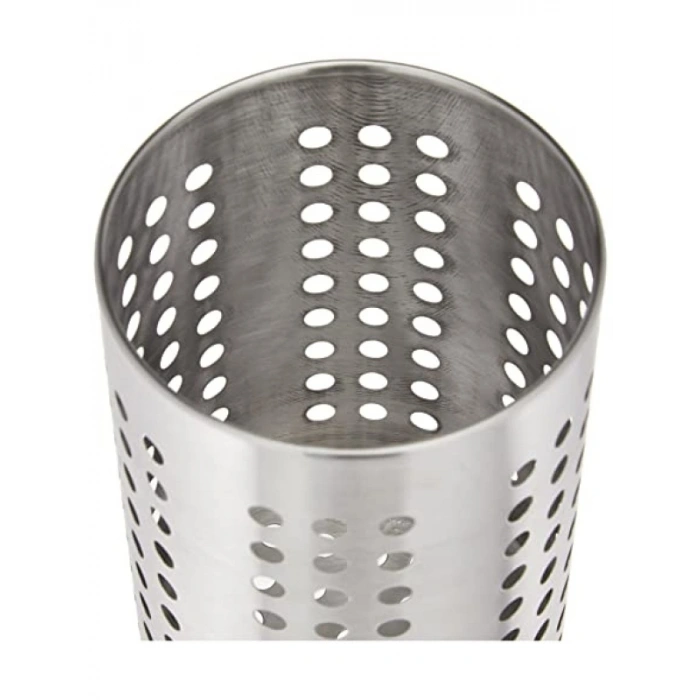 Paslanmaz Çelik Mutfak Gereci Tutucu (18x12x12 cm)