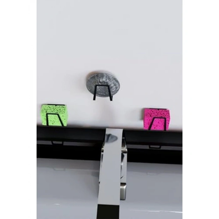 Paslanmaz Çelik Mutfak ve Banyo Sabun Tutucu, 3 Adet
