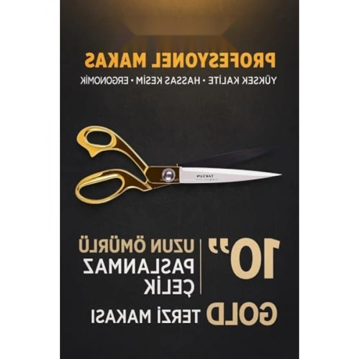 Paslanmaz Çelik Profesyonel Makas - 10