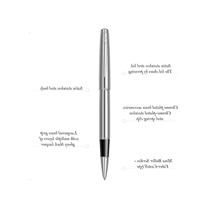 Paslanmaz Çelik Roller Kalem - Şık ve Dayanıklı