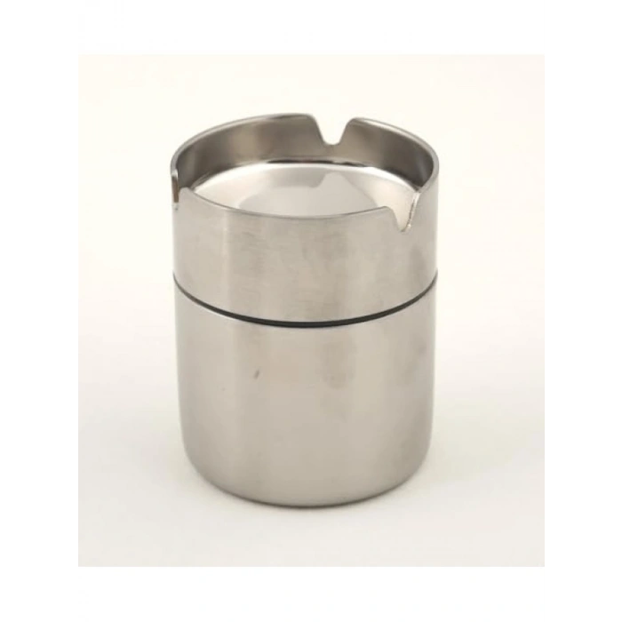 Paslanmaz Çelik Rüzgar Geçirmez Küllük - 9 cm Boyut