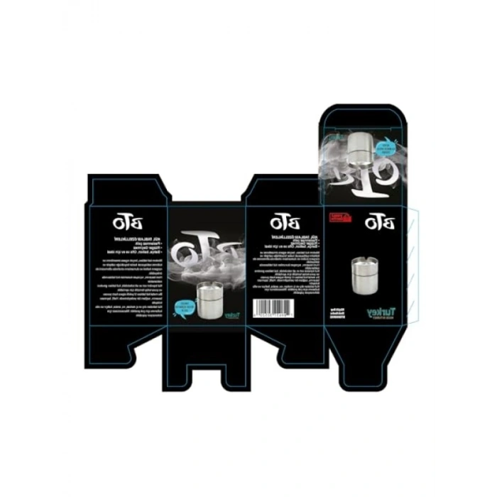 Paslanmaz Çelik Rüzgar Geçirmez Küllük - 9 cm Boyut