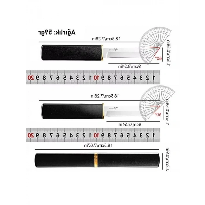 Paslanmaz Çelik Şef Bıçağı Seti, Ultra Keskin ve Kılıflı