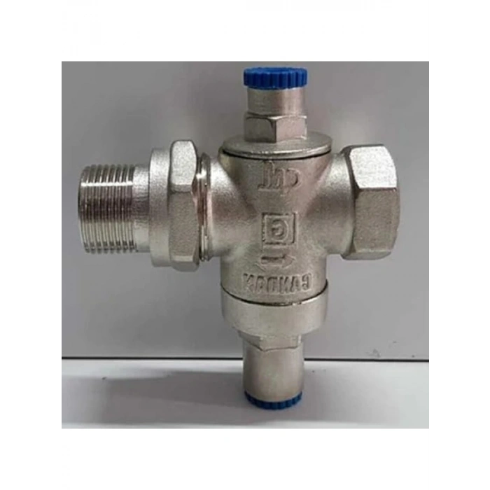 Paslanmaz Çelik Su Basınç Düşürücü Regülatör, 3/4 İnç Rekorlu