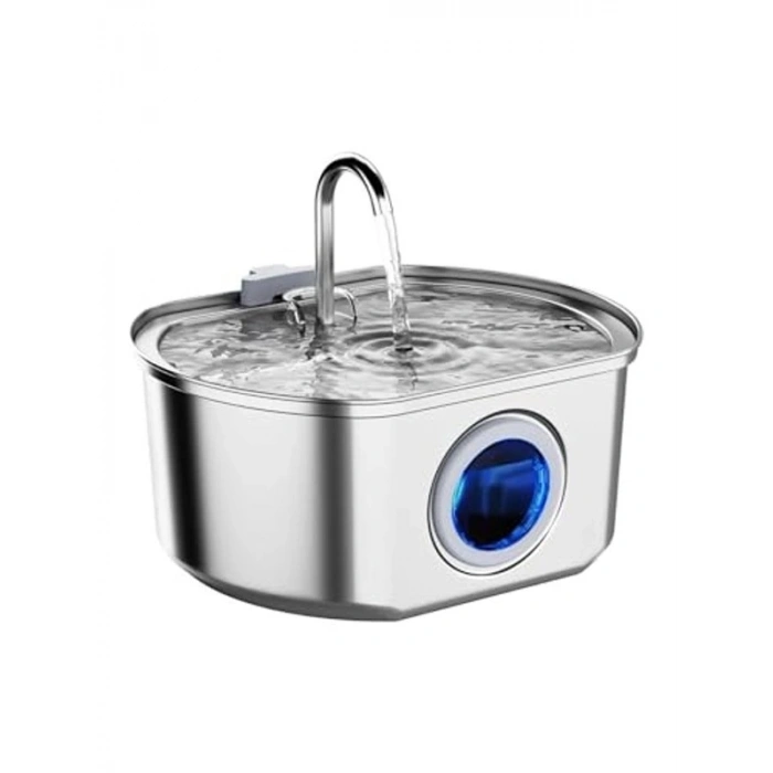 Paslanmaz Çelik Su Pınarı, 3.2 L Su Seviyesi Göstergeli