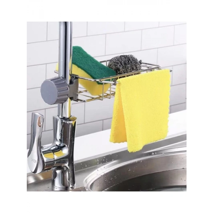 Paslanmaz Çelik Sünger Tutucu, Mutfak Lavabo Organizatörü