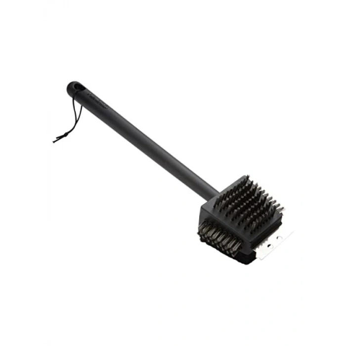 Paslanmaz Çelik Tel Kıllı Izgara Temizleme Fırçası - 4ü 1 Arada Temizlik Aracı