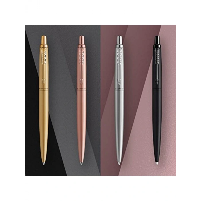 Paslanmaz Çelik Tükenmez Kalem, Mavi Mürekkep, Hediye Kutusunda