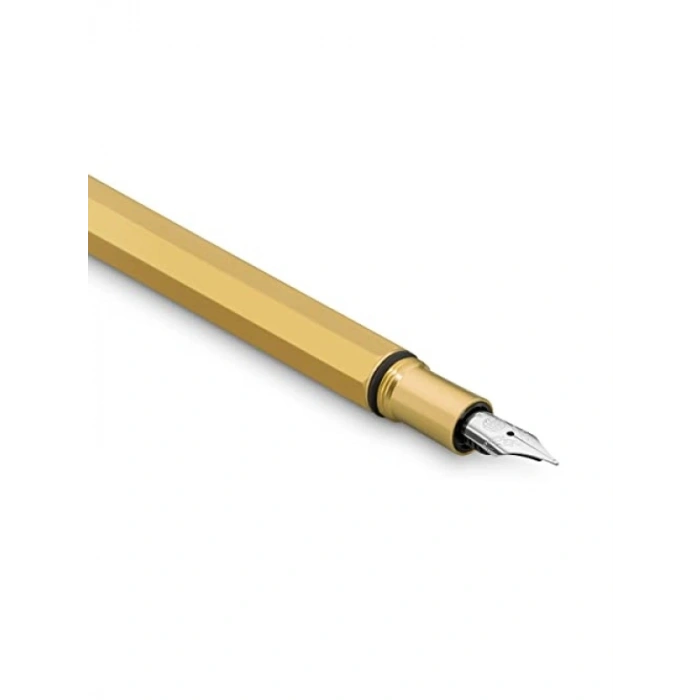 Paslanmaz Çelik Uç ve Piston Sistemi ile Dolmakalem, Sekizgen Gövde