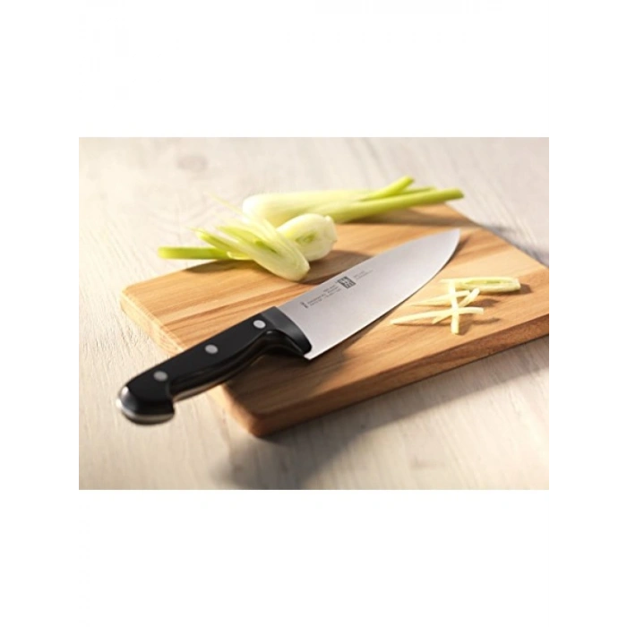 Paslanmaz Çelik ve Ahşap Bıçak Seti