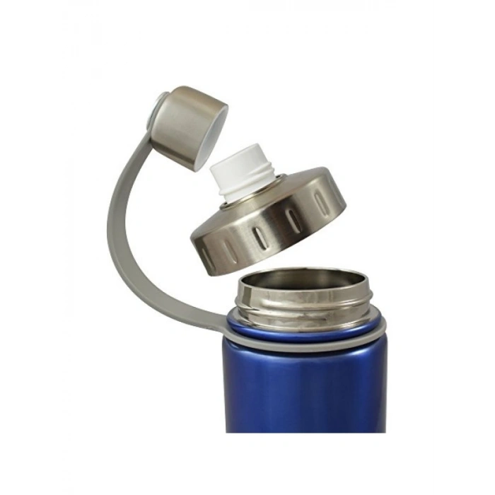 Paslanmaz Çelik Vidalı Termos, 0.75 lt, Pembe