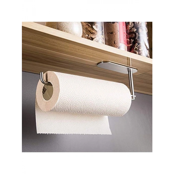 Paslanmaz Çelik Yapışkanlı Kağıt Havlu Askılığı, Modern Tasarım