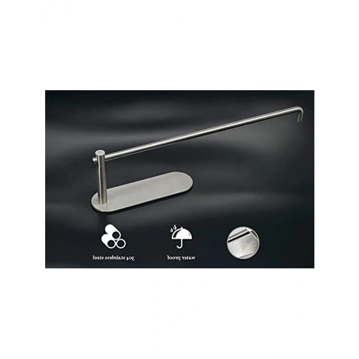 Paslanmaz Çelik Yapışkanlı Kağıt Havlu Askılığı, Modern Tasarım