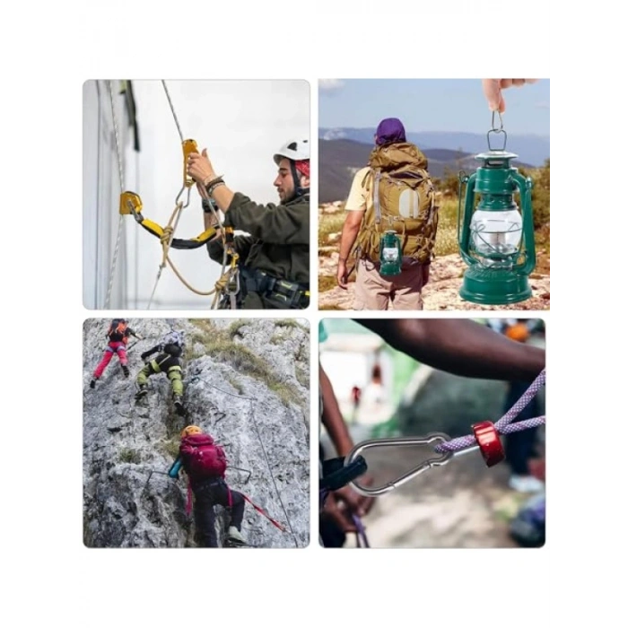 Paslanmaz Çelik Yaylı Karabina - Güvenilir Kullanım