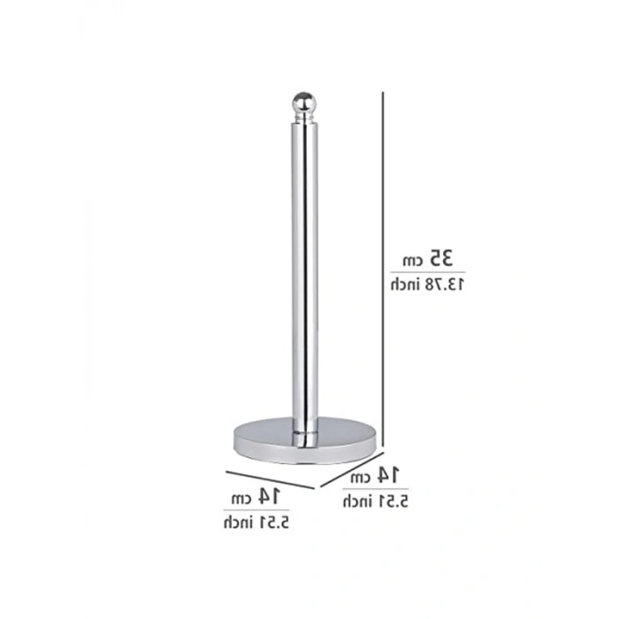 Paslanmaz Çelik Yedek Tuvalet Rulosu Tutucu, 3 Rulo Kapasiteli