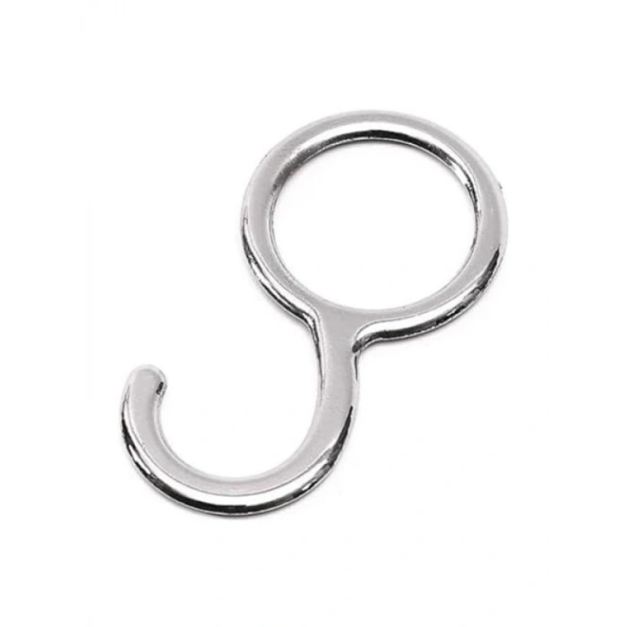 Paslanmaz Dolap Askı Boru Kancası - 5 Adet