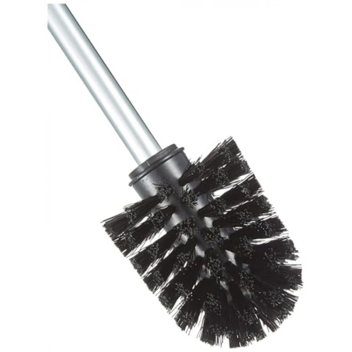 Paslanmaz İç Kısımlı Siyah Tuvalet Fırçası