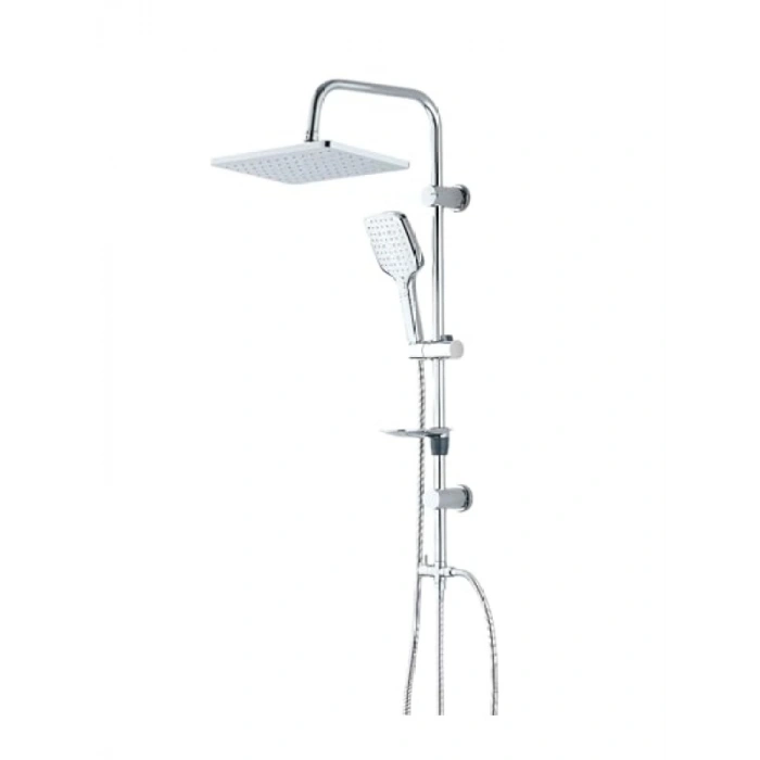 Paslanmaz Krom Tepe Duş Seti, 5 Yıl Garantili