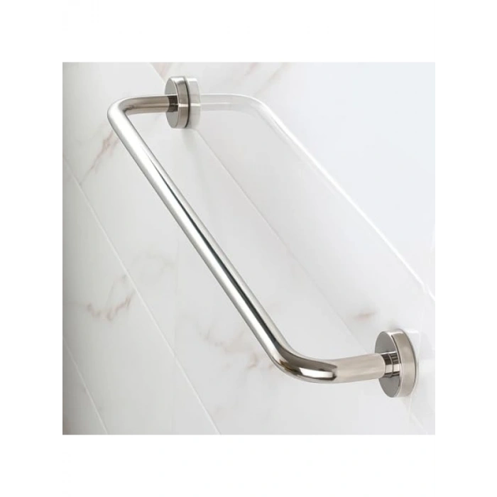 Paslanmaz Metal Krom Tutunma Barı (19 Çap, 50 cm)