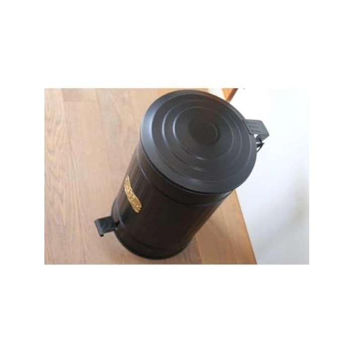 Paslanmaz Metal Pedallı Çöp Kovası, 30 Litre