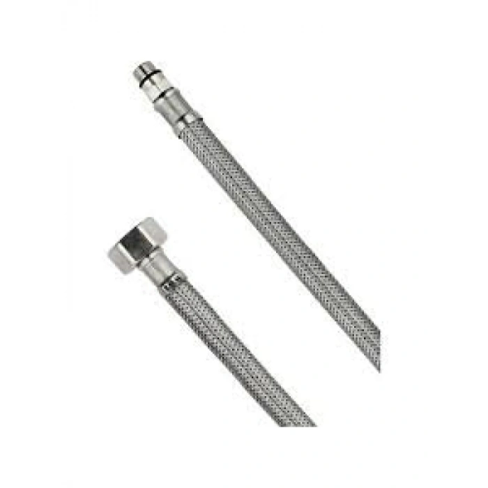 Paslanmaz Tel Örgülü Batarya Bağlantı Hortumu - 3/8 M12 (2 Adet)