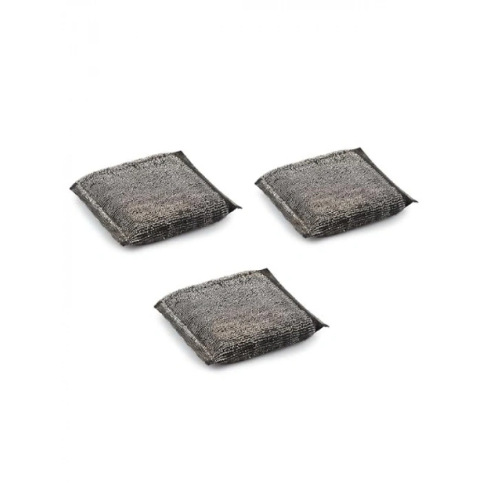 Paslanmaz Telli Bulaşık Süngeri, 3 Adet