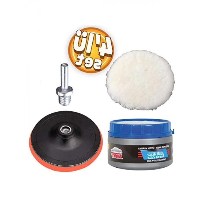 Pasta Cila Polisaj Pedi Seti + Matkap Aparatı