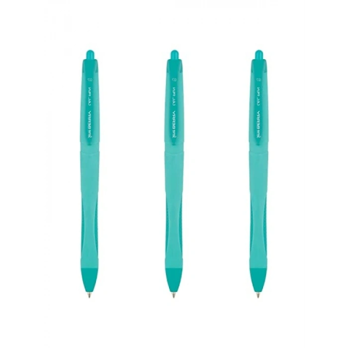 Pastel Nane Yeşili 3lü Jel Kalem Seti - 0.7mm Uç