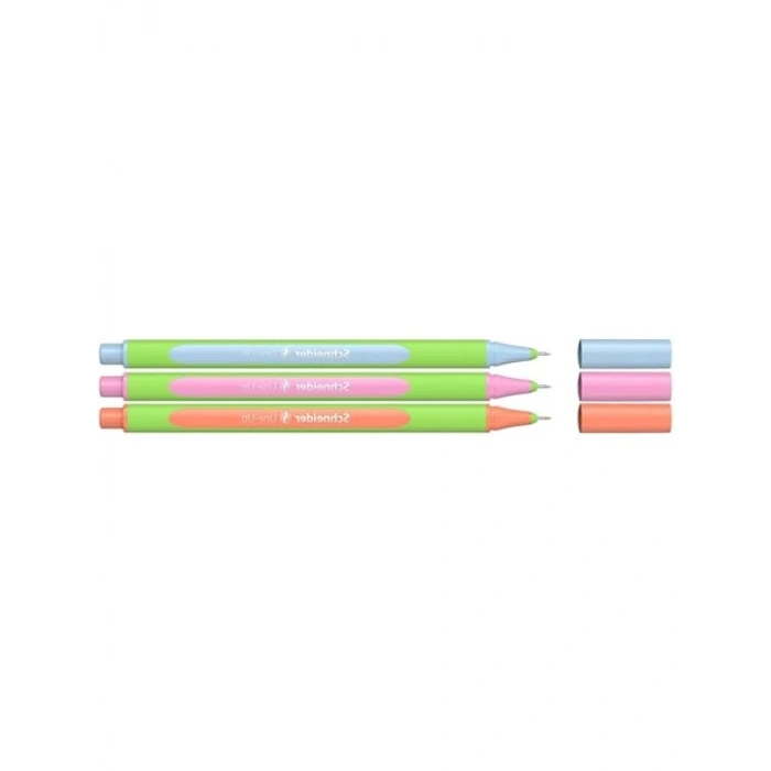 Pastel Renk Uçlu 0.4 mm Kalem Seti, 3lü Paket