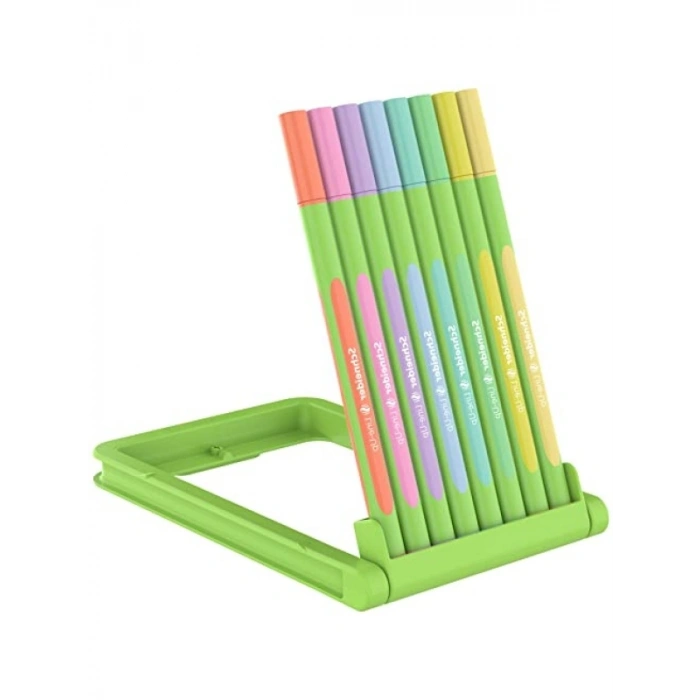 Pastel Renkli İnce Uçlu Keçeli Kalem Seti, 8 Renk