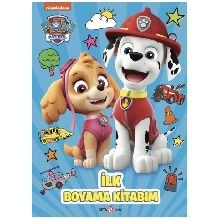 Paw Patrol Ilk Boyama Kitabım