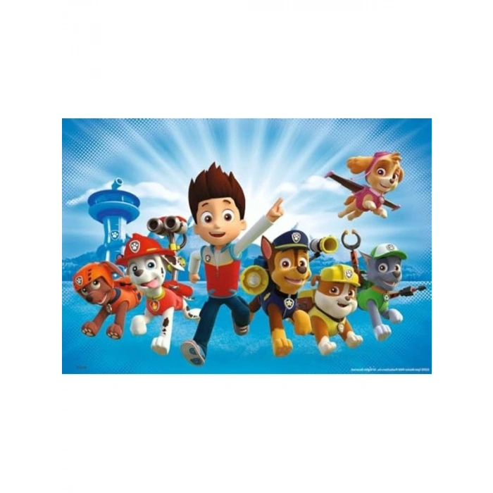 Paw Patrol Temalı 12 Parça Puzzle, Eğlenceli Aktivite