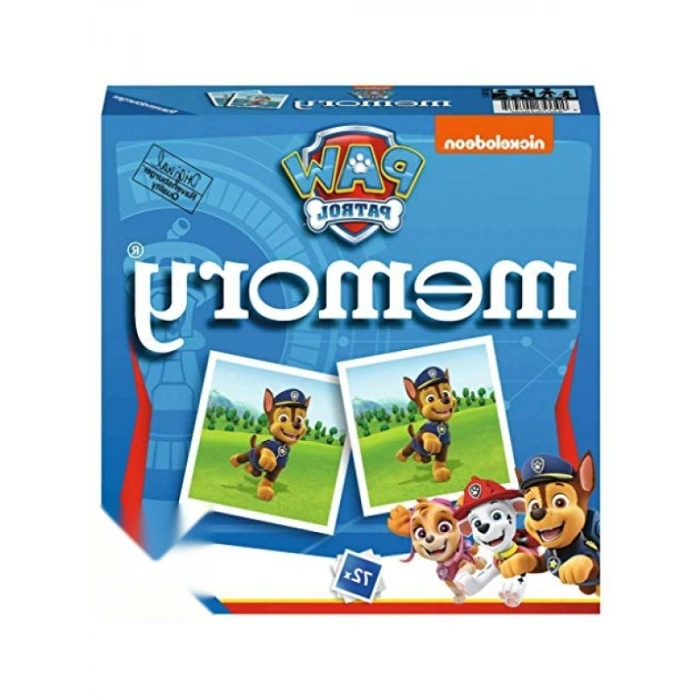 Paw Patrol Temalı Canlı Renkli Memory Yapboz