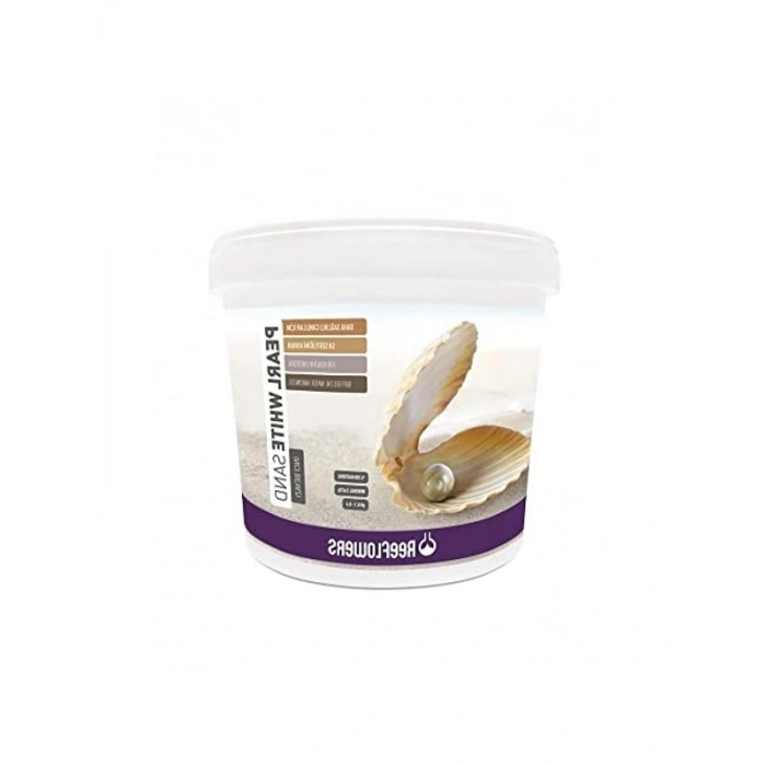 Pearl White Kum, 0.5-1mm Boyutunda, 7Kg Paket