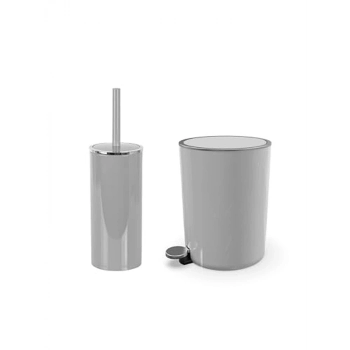 Pedallı Banyo Çöp Kova Seti, 6 Litre Kapasiteli ve Pratik Kullanım