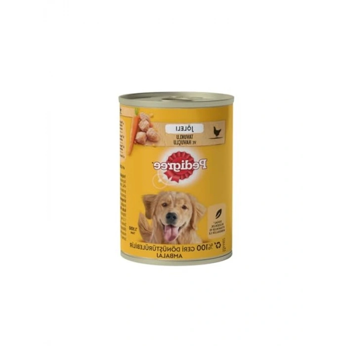 Pedigree Tavuklu 400 Gr x24, Köpek Yaş Mama