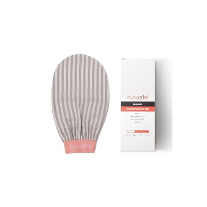 Peeling Eldiveni, %100 Floş İpek, Ekru Renk