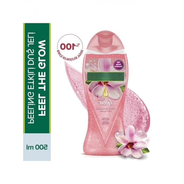 Peeling Etkili Banyo ve Duş Jeli - Ölü Deniz Tuzu ve Manolya Çiçeği Özlü, 500 ml