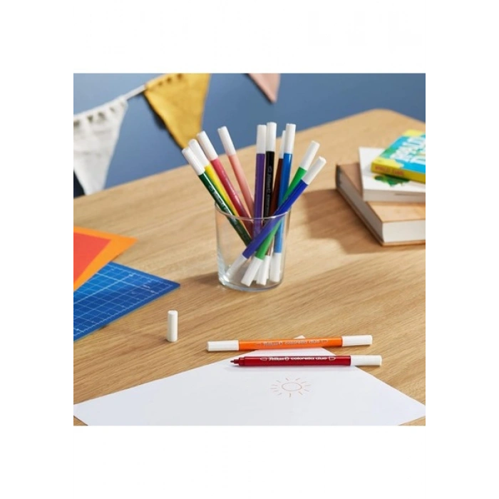 Pelikan Keçeli Kalem Colorella 2 Li Uç 12 Li Kutu